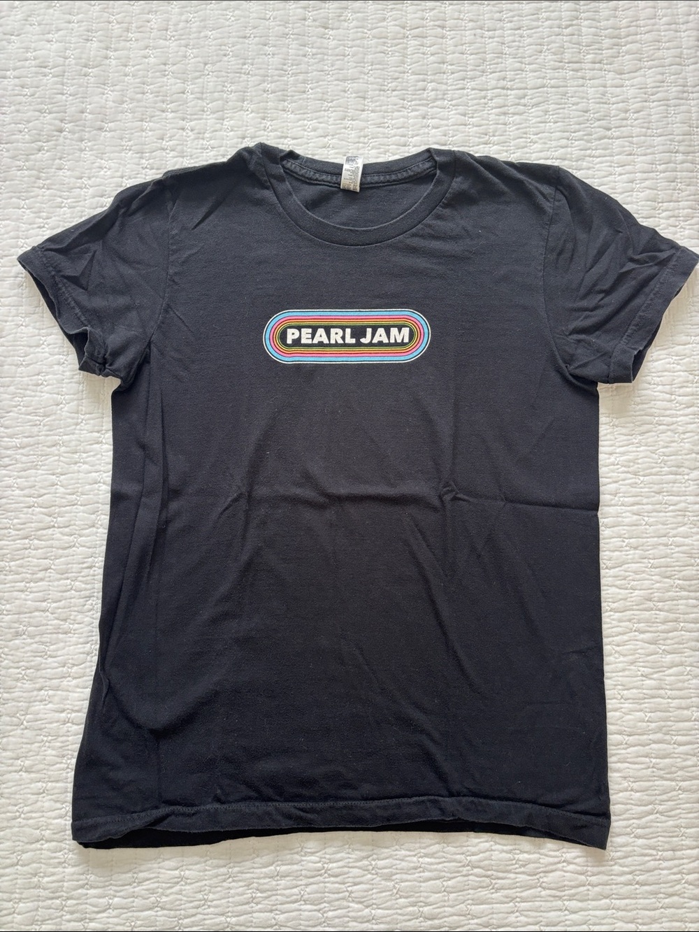 Pearl Jam black 2016 tour t-shirt. Women’s size L (fits like a small)